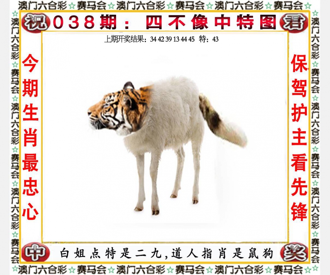 第038期四不像中特图