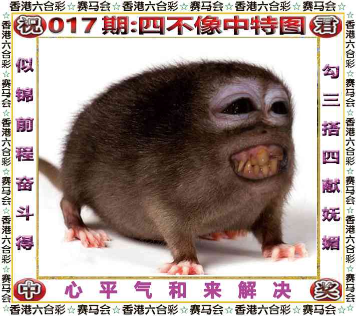 百晓生第017期四不像中特图