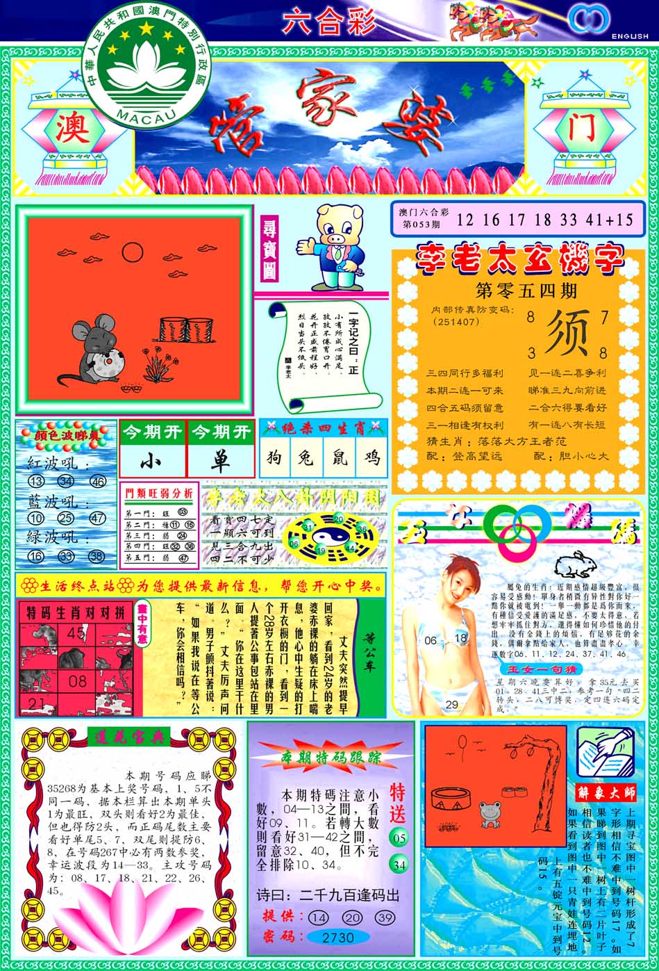 054期：管家婆永久免费资料