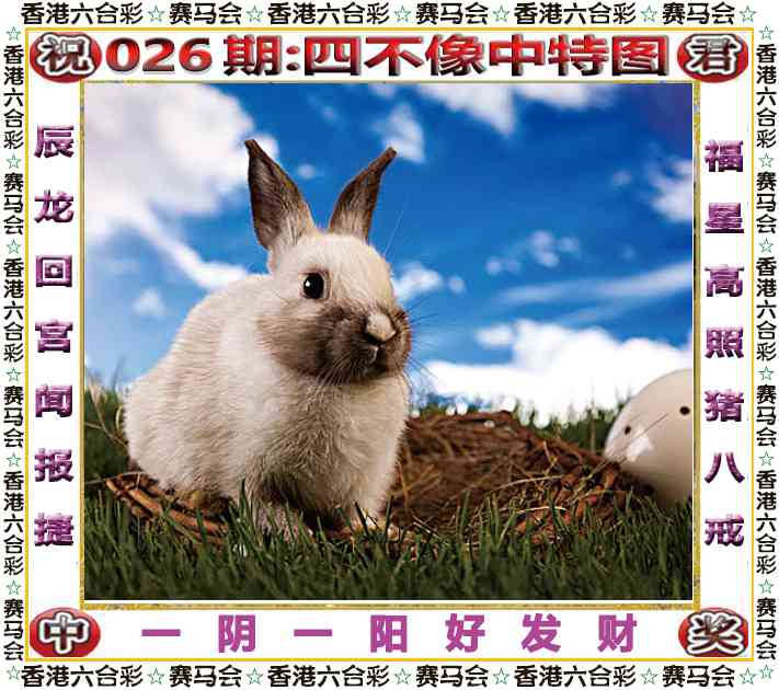 玄机彩图026期：四不像中特图