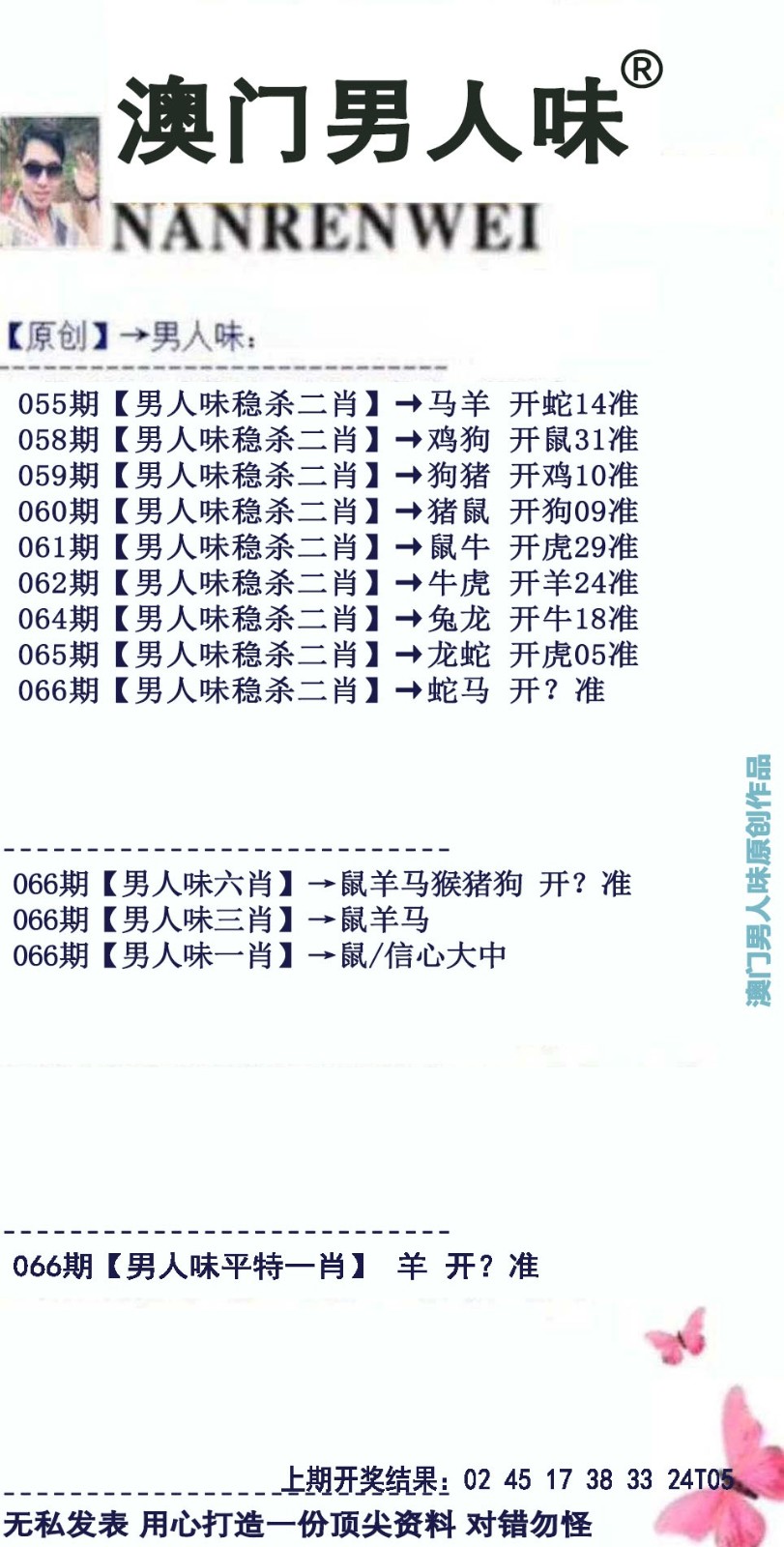 066期男人味，一句玄机
