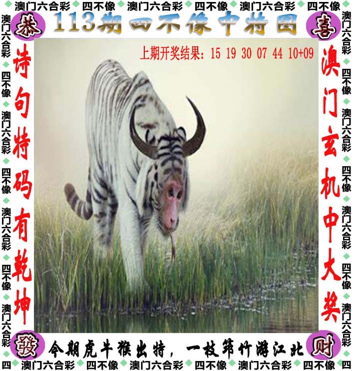 113期澳利澳论坛：四不像