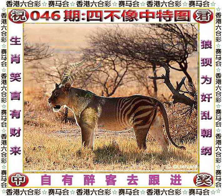 四不像图 - 创富网046期：四不像中特图
