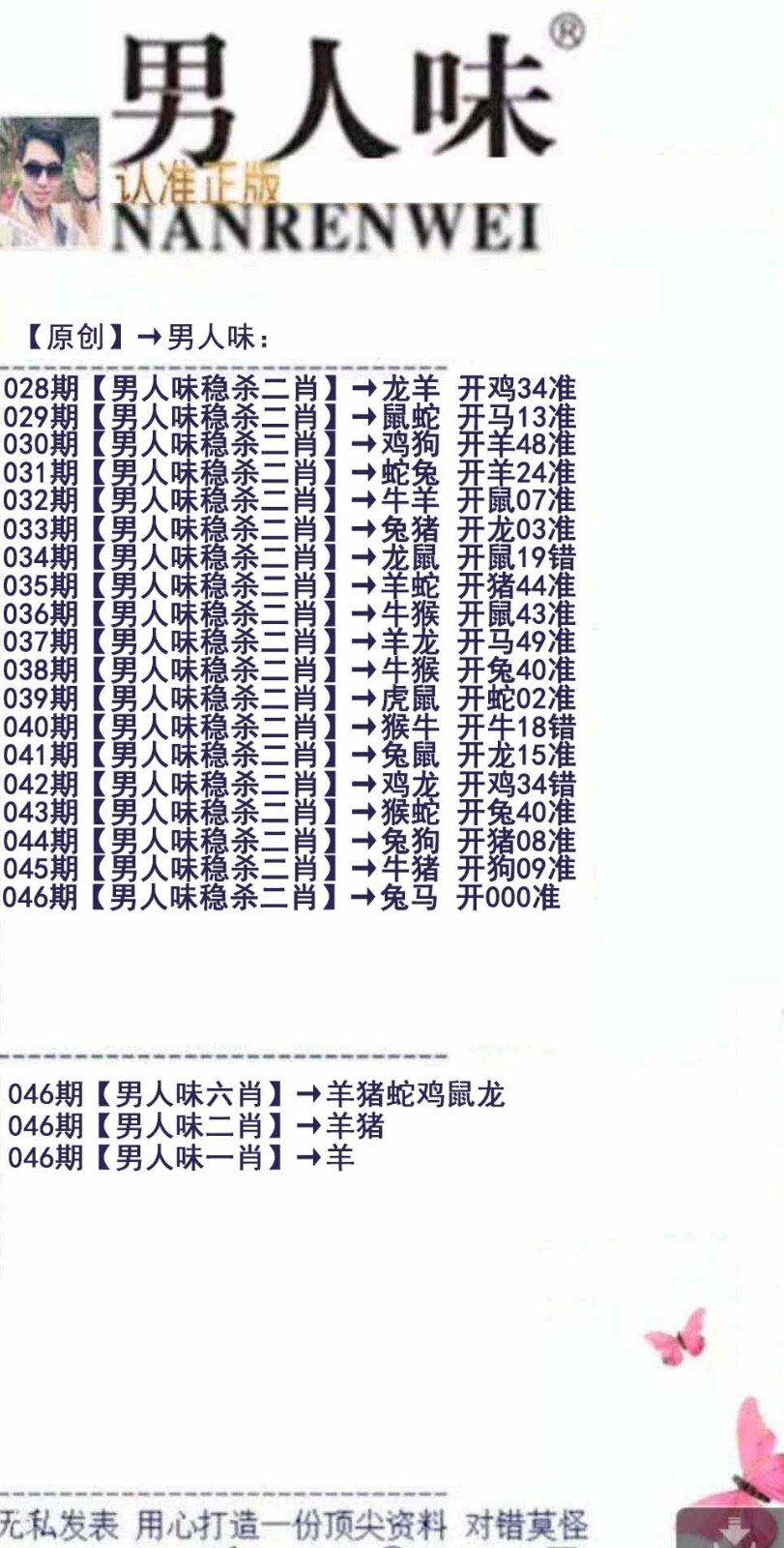 046期澳门内部精准资料：男人味