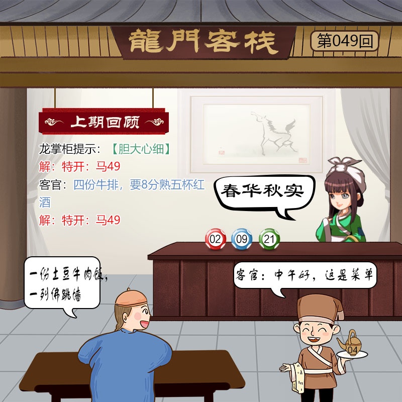 摇钱树：049期龙门客栈