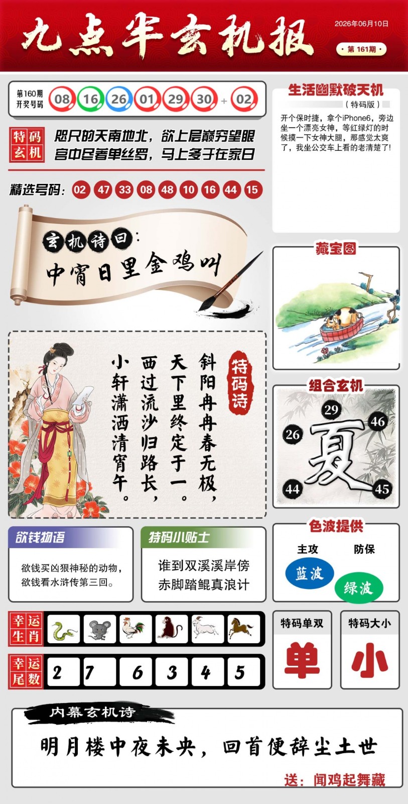 铁算盘论坛161期：九点半玄机报