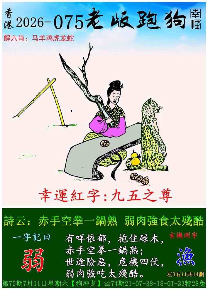 趣行无限075期：老版跑狗图