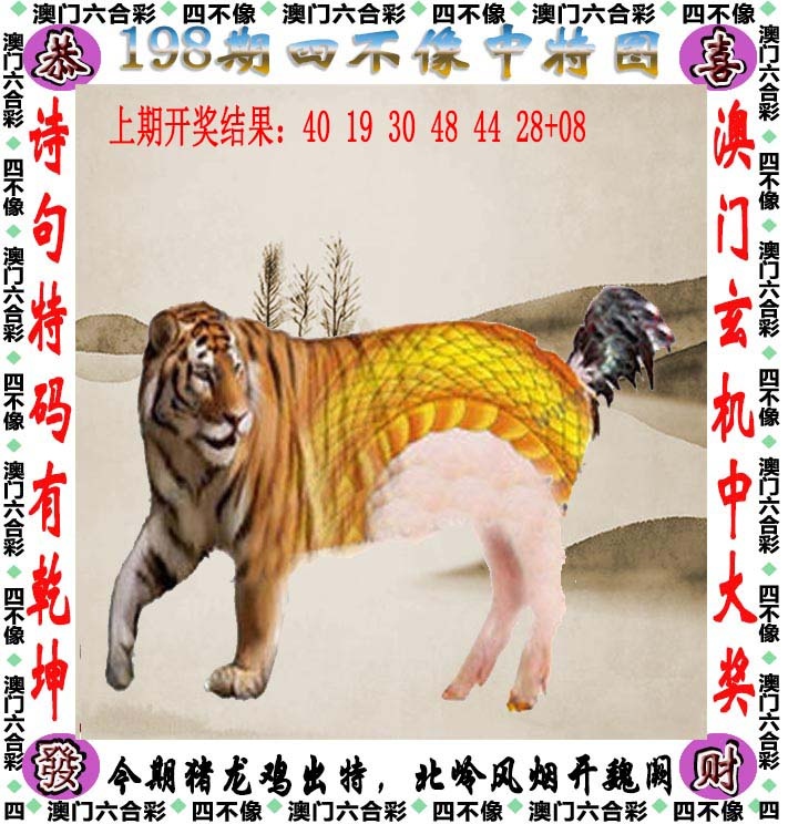 澳门跑狗论坛198期：四不像