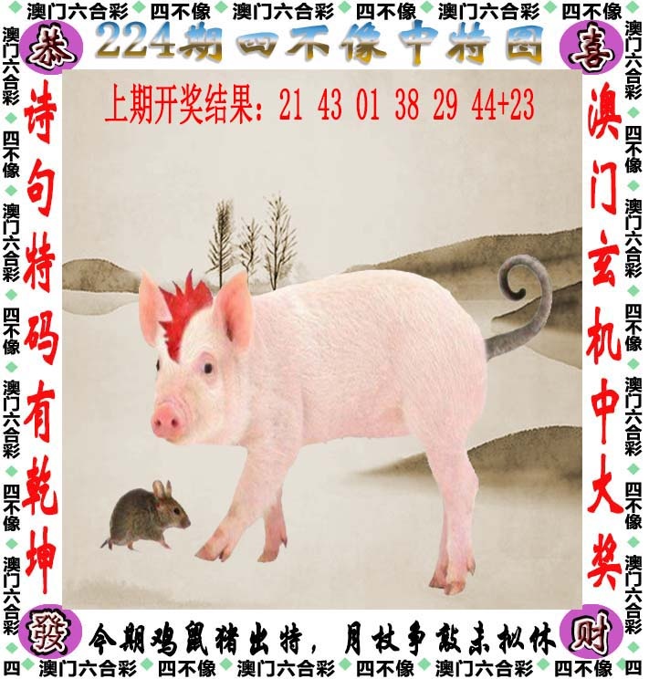 6和图库：224期四不像