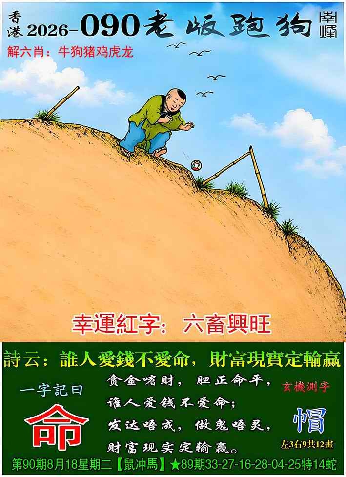 跑狗网090期：老版跑狗