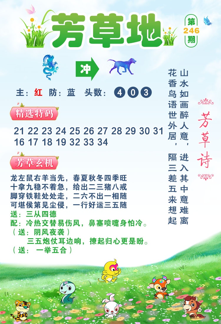 跑狗论坛246期：芳草地