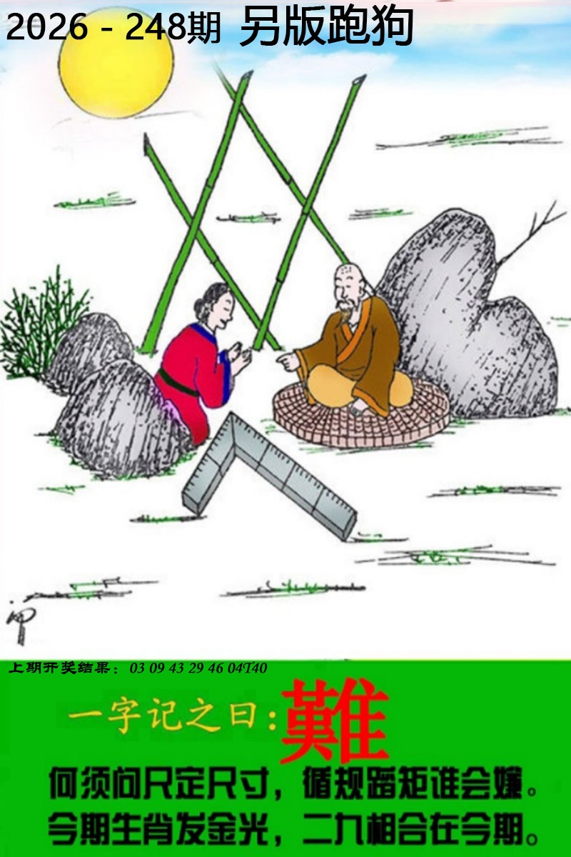 澳门六合彩跑狗图论坛：248期另版跑狗图