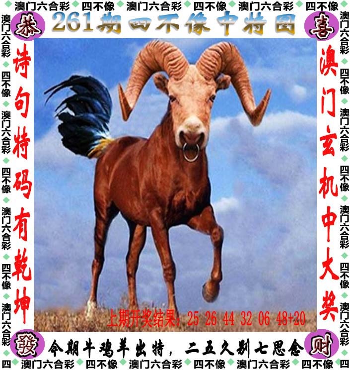 王中王论坛：261期四不像