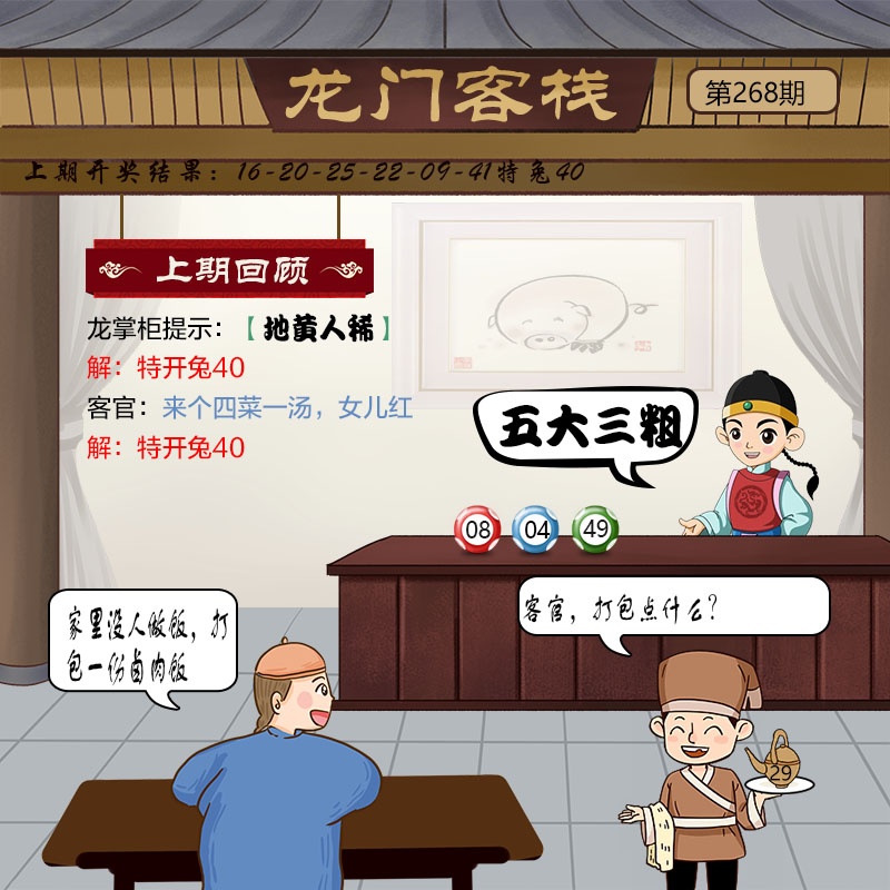 铁算盘高手坛268期：龙门客栈