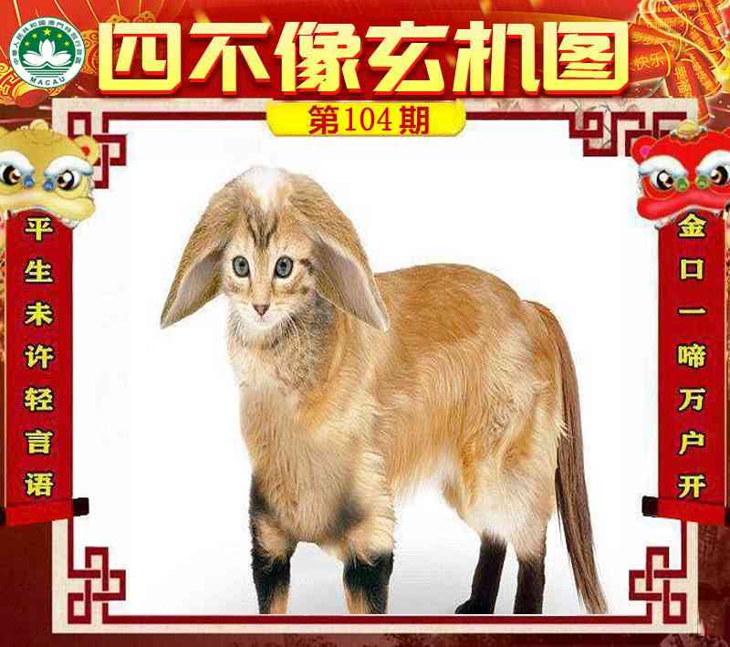 香港马会开奖结果104期：四不像玄机图