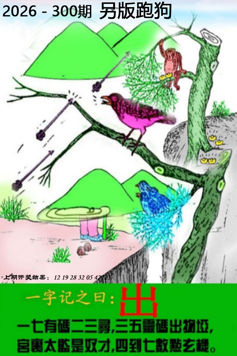 港澳百胜论坛：300期另版跑狗图